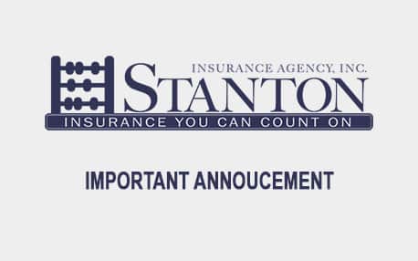 Important message from Stanton Insurance Agency